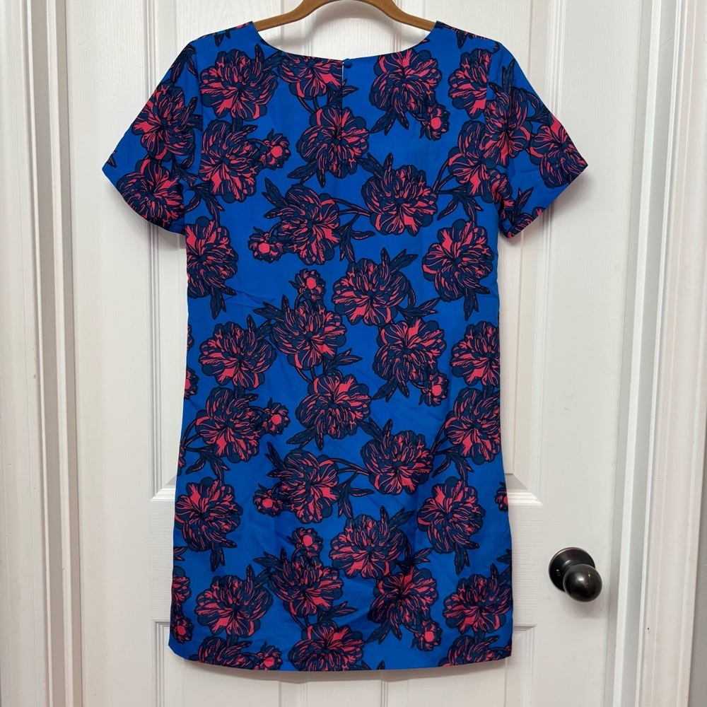 Blue Floral Shift Dress | J.Crew 0 - Picture 2 of 10